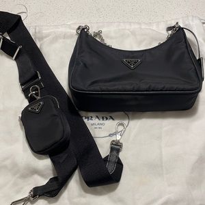 Authentic prada reedition bag